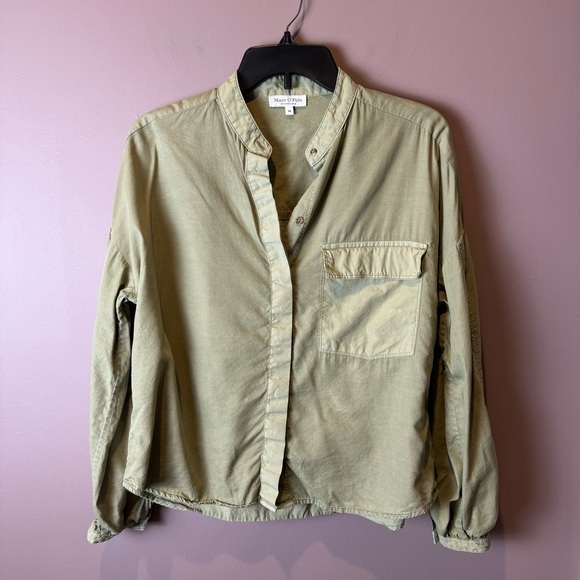 Marc O’Polo Stockholm Green Button Up Shirt 34 - Picture 2 of 7